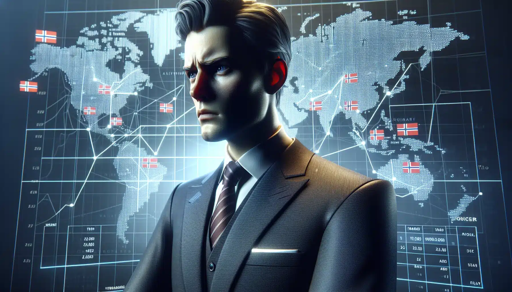 Verdens&oslash;konomien i usikkerhet: hvordan trumps politikk former fremtiden og globale markeder &ndash; illustrasjon 1