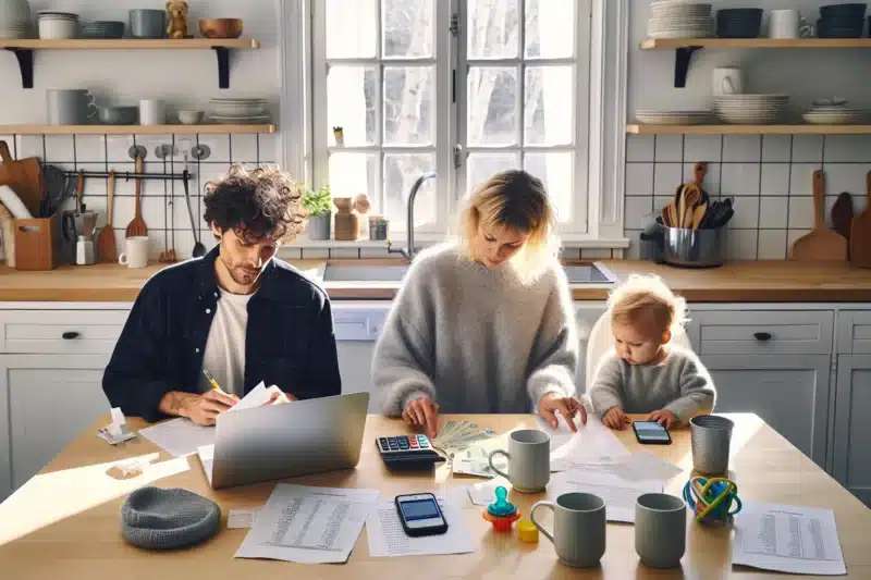 Hvordan lage et budsjett for småbarnsfamilier